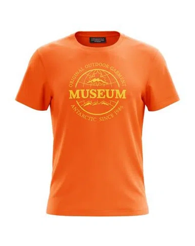 Museum Man T-shirt Orange Size Xs Cotton