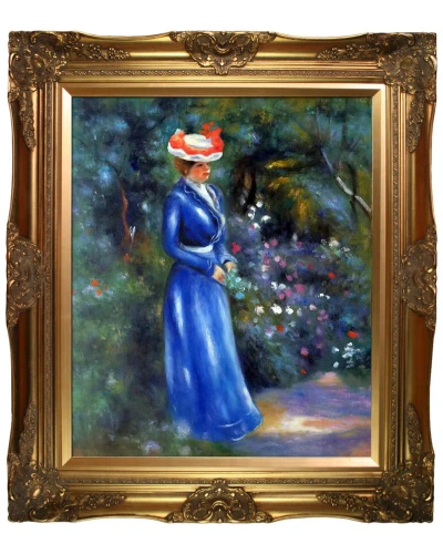 Museum Masters Woman In A Blue Dress