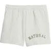 Museum Of Peace And Quiet Museum Of Peace & Quiet Arch Pigment Dyed Quarter Zip Graphic Sweat Shorts