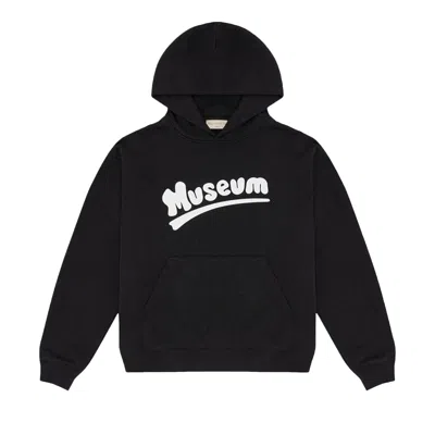 Pre-owned Museum Of Peace And Quiet Museum Of Peace & Quiet Bubble Hoodie 'black'