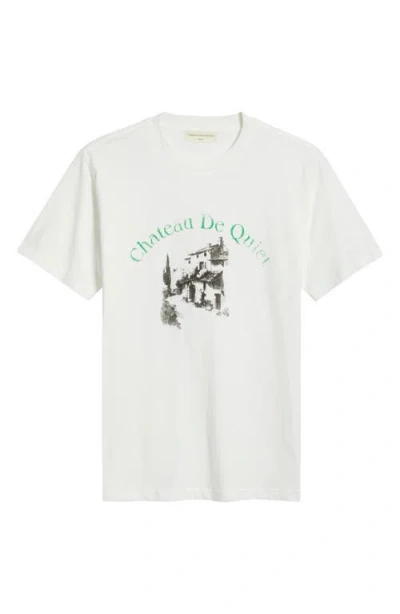 Museum Of Peace And Quiet Museum Of Peace & Quiet Chateau De Quiet Graphic T-shirt In White