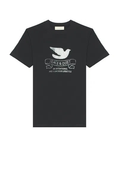 Museum Of Peace And Quiet Conscious Lifestyle Tee In Black