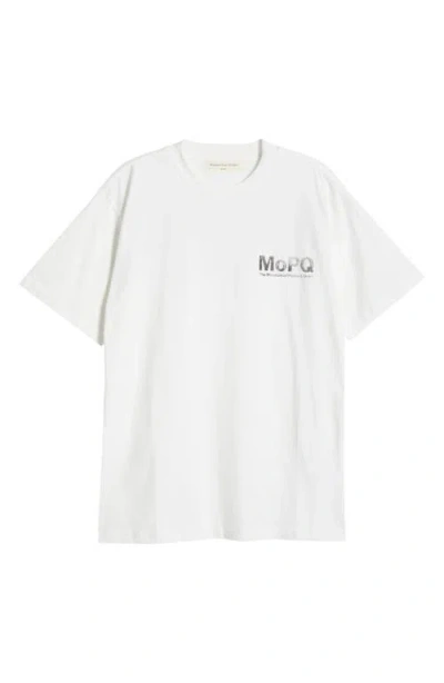 Museum Of Peace And Quiet Museum Of Peace & Quiet Contemporary Cotton Graphic T-shirt In White