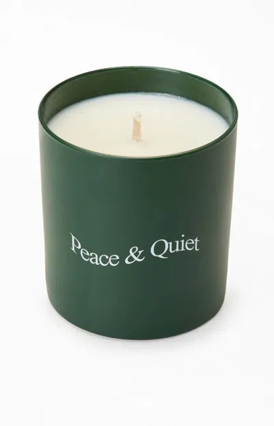 Museum Of Peace And Quiet Cottage Candle In Green