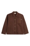 Museum Of Peace And Quiet Museum Of Peace & Quiet Cotton Chore Jacket In Brown