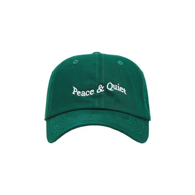 Pre-owned Museum Of Peace And Quiet Museum Of Peace & Quiet Dad Hat 'forest' | Green | Men's Size Onesize