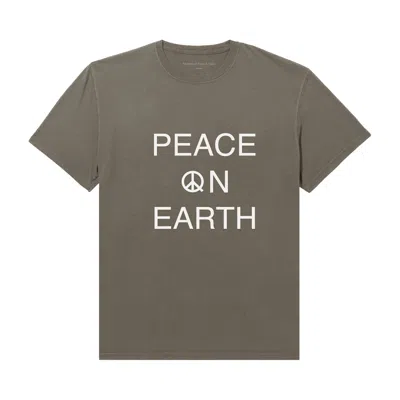 Pre-owned Museum Of Peace And Quiet Museum Of Peace & Quiet Earth T-shirt 'brown' | Men's Size S