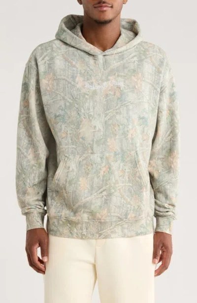 Museum Of Peace And Quiet Museum Of Peace & Quiet Embroidered Wordmark Camo Hoodie In Multi