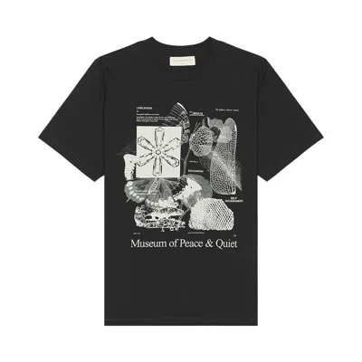Pre-owned Museum Of Peace And Quiet Museum Of Peace & Quiet Fibonacci T-shirt 'black' | Men's Size L