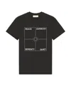 Museum Of Peace And Quiet Four Corners T-shirt In Black