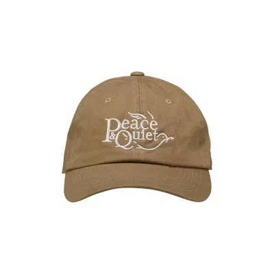 Pre-owned Museum Of Peace And Quiet Museum Of Peace & Quiet Glide Dad Hat 'bone' | White | Men's Size Onesize