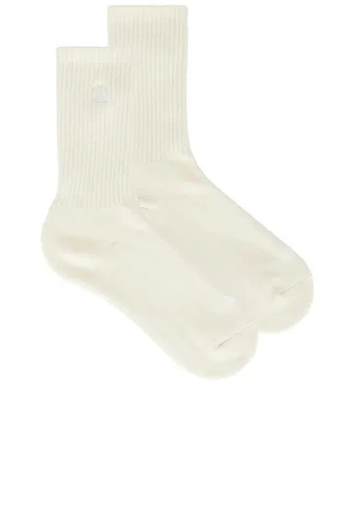 Museum Of Peace And Quiet Icon Socks In Bone