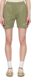 MUSEUM OF PEACE AND QUIET KHAKI WORDMARK SHORTS