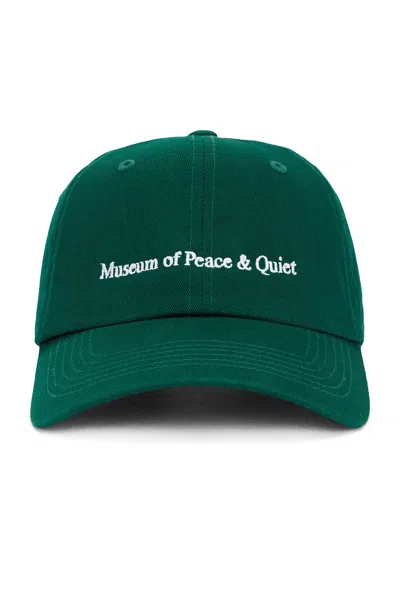 Museum Of Peace And Quiet Mopq Dad Hat In Forest