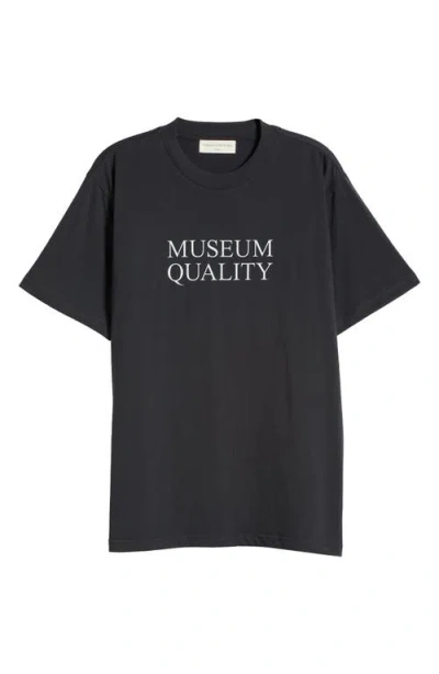 Museum Of Peace And Quiet Museum Of Peace & Quiet Museum Quality Graphic T-shirt In Black