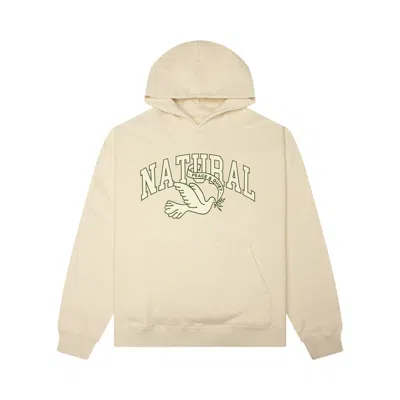 Pre-owned Museum Of Peace And Quiet Museum Of Peace & Quiet Natural Dove Hoodie 'bone' | White | Men's Size Xl