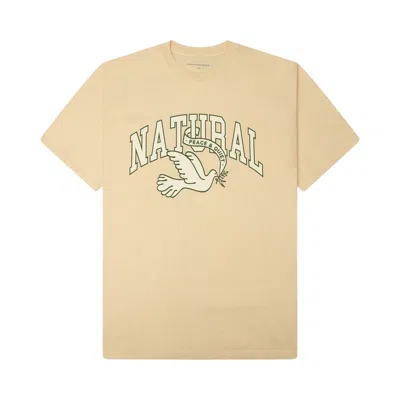 Pre-owned Museum Of Peace And Quiet Museum Of Peace & Quiet Natural Dove T-shirt 'bone' | White | Men's Size S