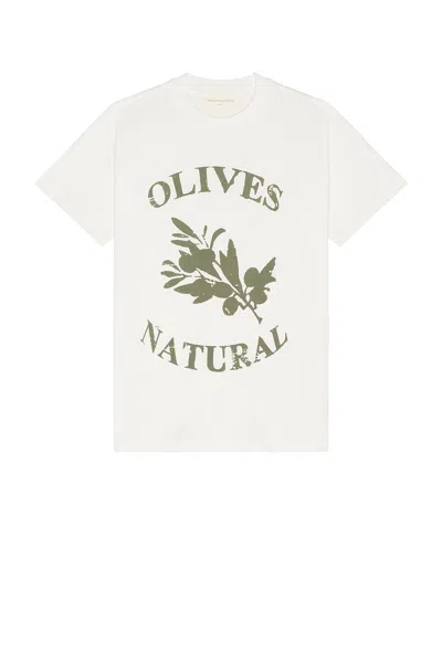 Museum Of Peace And Quiet Olives Tee In White