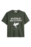 Museum Of Peace And Quiet P.e. Graphic T-shirt In Forest