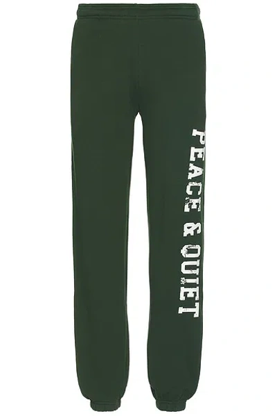 Museum Of Peace And Quiet P.e. Sweatpants In Forest