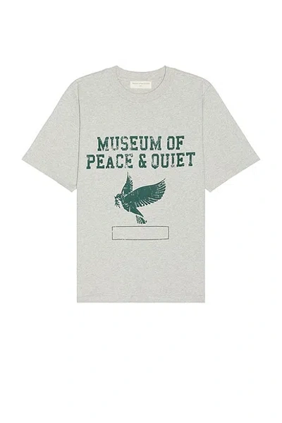 Museum Of Peace And Quiet P.e. T-shirt In Heather