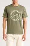 Museum Of Peace And Quiet Peaceful Dove T-shirt In Green