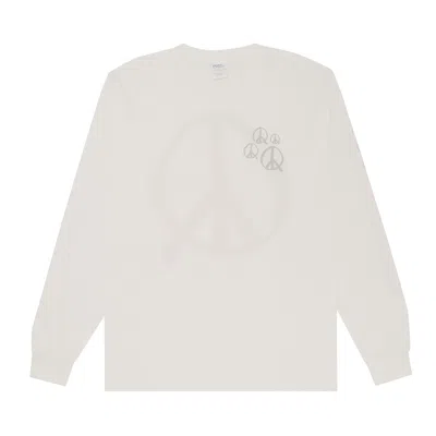 Pre-owned Museum Of Peace And Quiet Museum Of Peace & Quiet Peacemaker Long-sleeve T-shirt 'white'