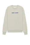 Museum Of Peace And Quiet Quiet Luxury Crew Neck Sweatshirt In Ash