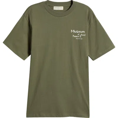Museum Of Peace And Quiet Museum Of Peace & Quiet Resort Graphic T-shirt In Green