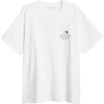 Museum Of Peace And Quiet Museum Of Peace & Quiet Sacred Places Graphic T-shirt In White