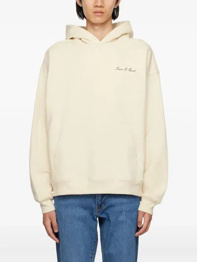 Museum Of Peace And Quiet Off-white Signature Hoodie In Bone