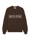 Museum Of Peace And Quiet Simple Living Crewneck In Brown