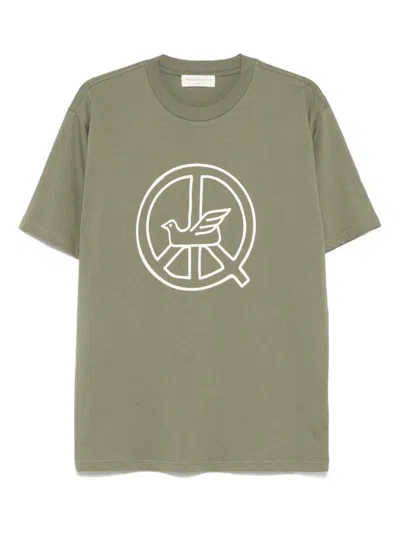 Museum Of Peace And Quiet T-shirt Peacful Dove In Green