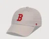 Museum Of Peace And Quiet Unisex Bos Red Sox X Mopq Hat In Grey In Neutral