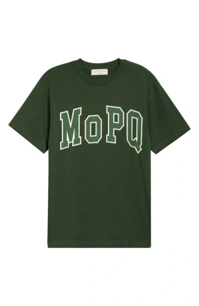 Museum Of Peace And Quiet Museum Of Peace & Quiet University Logo Graphic T-shirt In Green
