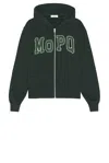 Museum Of Peace And Quiet University Zip Up In Pine