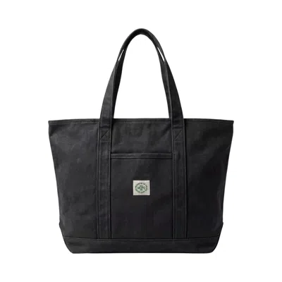 Pre-owned Museum Of Peace And Quiet Museum Of Peace & Quiet Utility Canvas Boat Tote 'black' | Men's Size Onesize