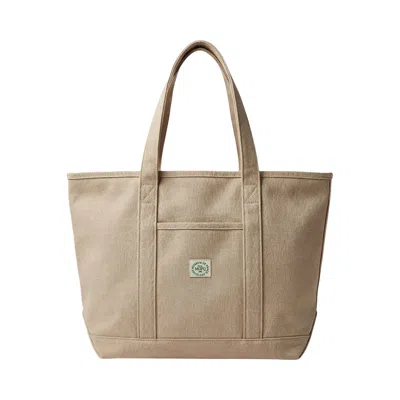 Pre-owned Museum Of Peace And Quiet Museum Of Peace & Quiet Utility Canvas Boat Tote 'tan' | Men's Size Onesize