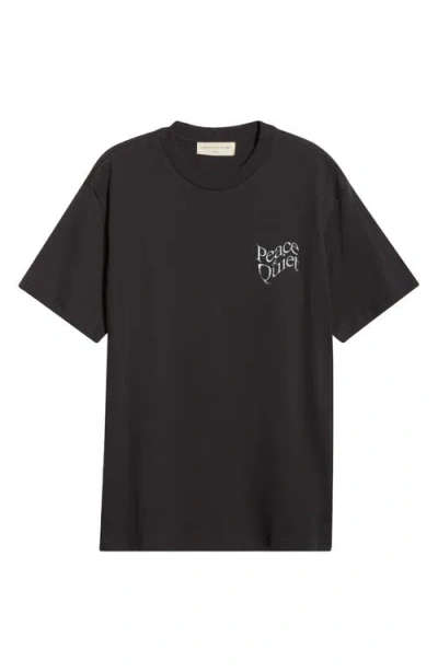 Museum Of Peace And Quiet Museum Of Peace & Quiet Warped Graphic T-shirt In Black
