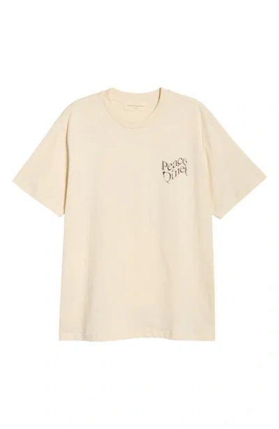 Museum Of Peace And Quiet Museum Of Peace & Quiet Warped Graphic T-shirt In Neutral