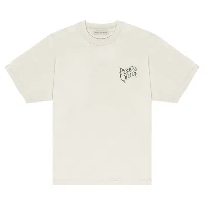 Pre-owned Museum Of Peace And Quiet Museum Of Peace & Quiet Warped T-shirt 'white' | Men's Size S