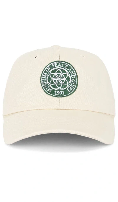 Museum Of Peace And Quiet Wellness Center Dad Hat In 白色
