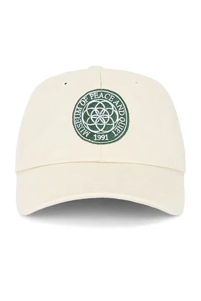 Museum Of Peace And Quiet Wellness Center Dad Hat In Bone
