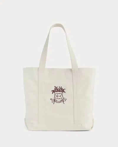 Museum Of Peace And Quiet Women's Canvas Boat Tote In Beige In Sand