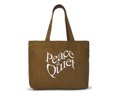 Museum Of Peace And Quiet Women's Distressed Tote Bag In Brown
