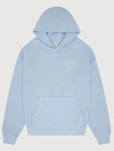 Museum Of Peace And Quiet Women's Warped Hoodie In Baby Blue