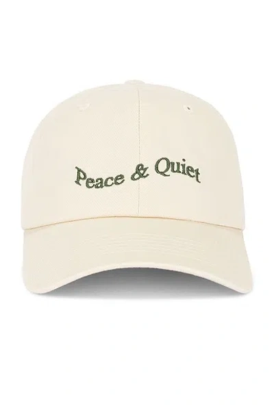 MUSEUM OF PEACE AND QUIET WORDMARK DAD HAT