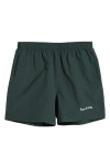 Museum Of Peace And Quiet Wordmark Shorts In Green