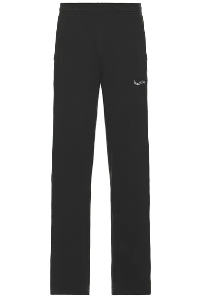 Museum Of Peace And Quiet Wordmark Sweatpants In Black