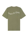 MUSEUM OF PEACE AND QUIET WORDMARK T-SHIRT